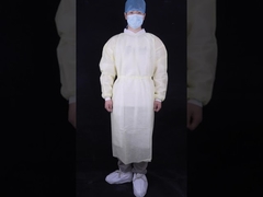 Ultrasonic Heat Sealed Waterproof Protective Level-2 Disposable Medical SMS Isolation Gown