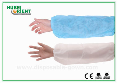 Non-Woven 18 Inches Protective Disposable Arm Sleeves/Comfortable Oil-Proof oversleeves