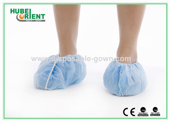 Blue Non-Woven Disposable Use Shoe Cover For Protection Cleanroom Use