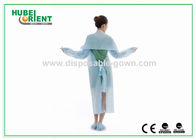 Hospital Long Sleeve Disposable CPE Gown With Thumb Cuff