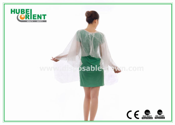 PP Nonwoven Disposable Kimono Robe Colored Hair Salon Barber Cutting Cape