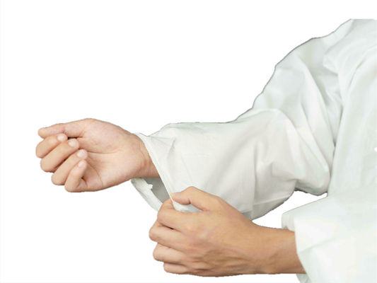 CE Standard Type 5/6 SMS Hooded Disposable Coverall Breathable Disposable Workwear