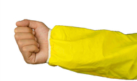 Type3B Disposable Medical Coverall With 3 Pieces Hood And Yellow Tape