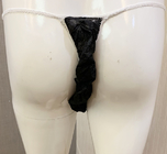 Disposable Male T Back Umderwear Free Size Black PP Nonwoven Underwear